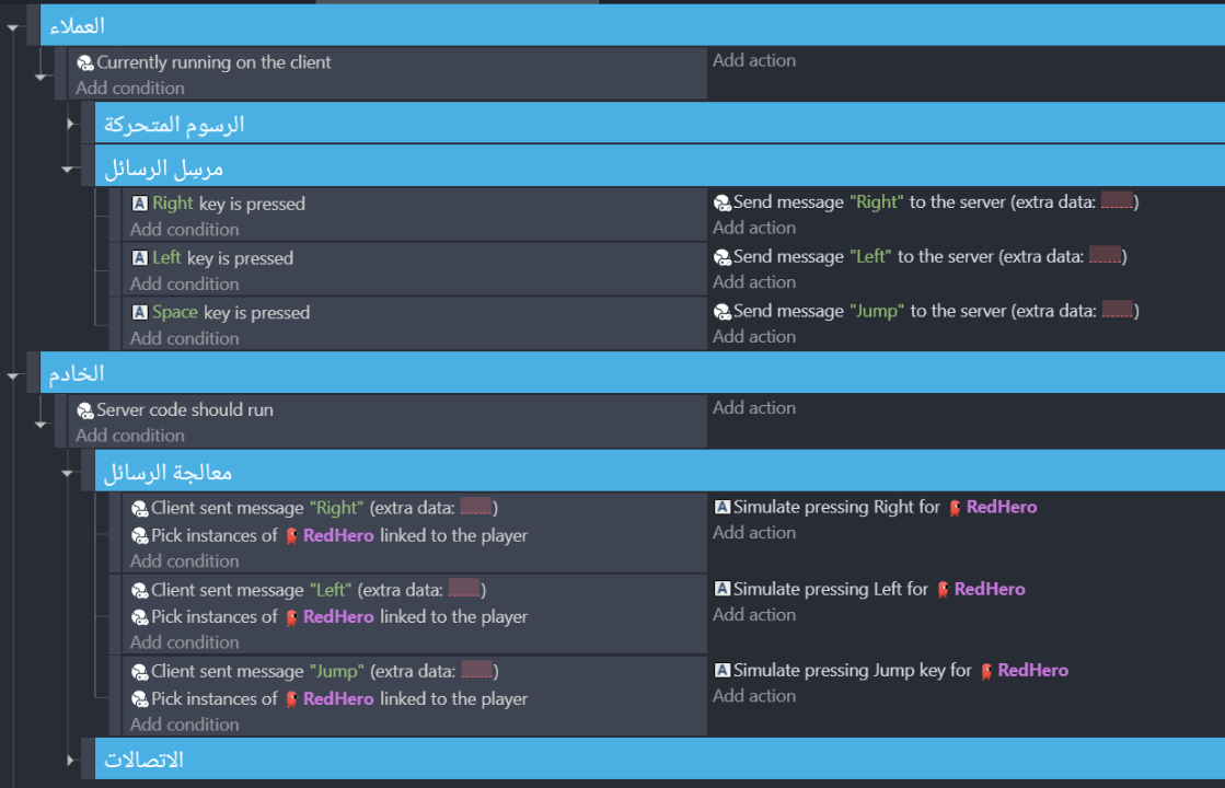 الأحداث التي لدينا حتى الآن